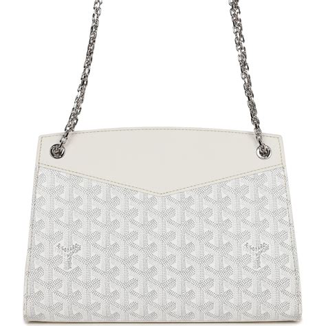 goyard rouette structure|goyard rouette pm white.